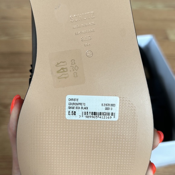 SCHUTZ Christie Leather Flats - Picture 5 of 5